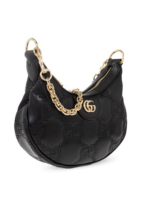 gucci heart boston bag|Gucci quilted shoulder bag.